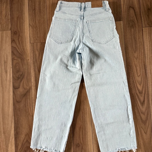 Madewell | The Perfect Vintage Wide Leg Crop Jeans | Size 24 - Picture 3 of 7